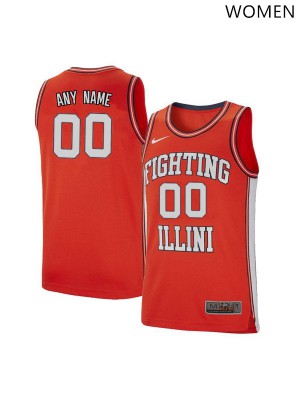 Nike Elite Team Illinois Basketball Jersey Fighting Illini Dee